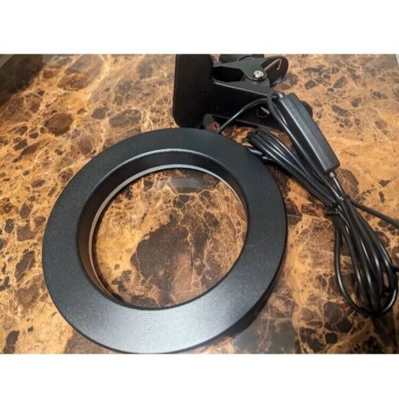 ELEGIANT CLAMP STYLE SELFIE RING LIGHT NEW IN BOX - Picture 4 of 6